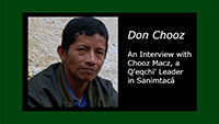 Don Chooz: An Interview with Chooz Macz in Sanimtaca (English)